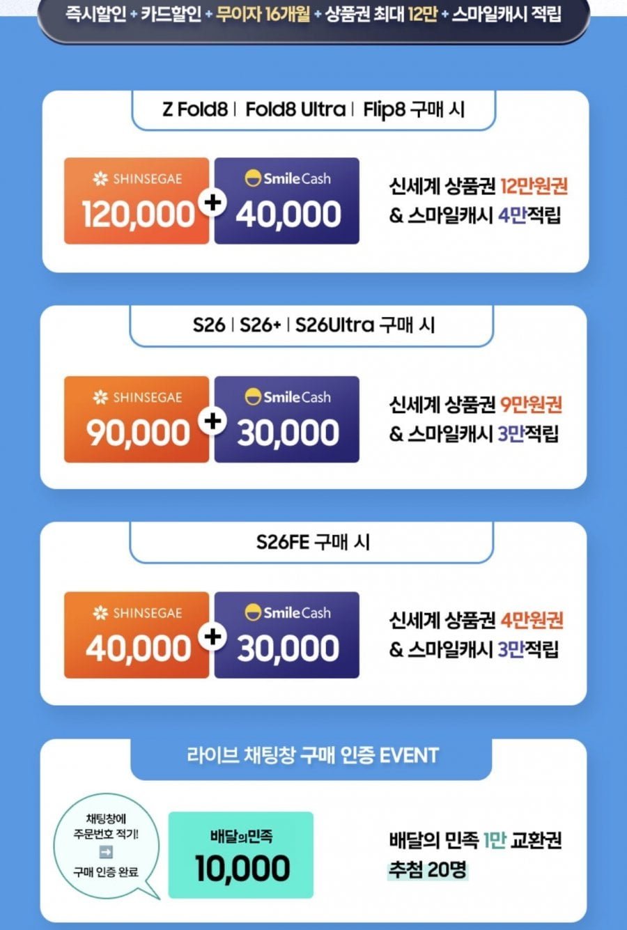 삼성 갤럭시z 폴드8 512gb 카드할인