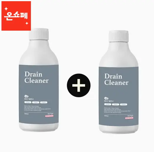 닥터클로 배수구 클리너 500ml 1+1