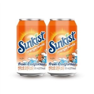 썬키스트 오렌지소다, 355ml, 24개