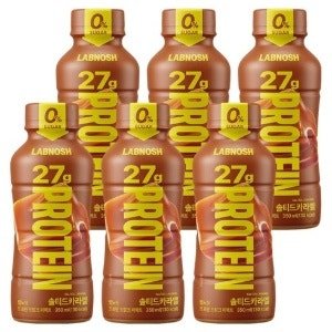 랩노쉬 프로틴 드링크 솔티드카라멜, 350ml (350ml x 6개)