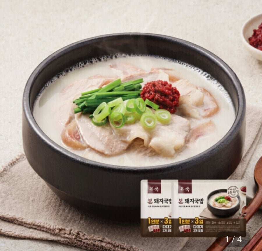 본죽 부산식 돼지국밥 2세트 (총 6인분)
