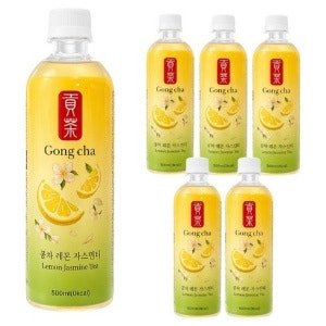 공차 레몬 자스민티, 500ml (500ml x 6개)