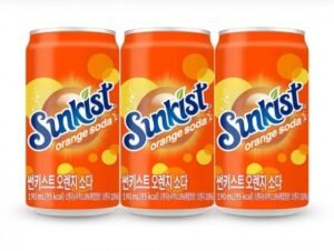 썬키스트 오렌지 소다, 190ml, 30개 (8,600)