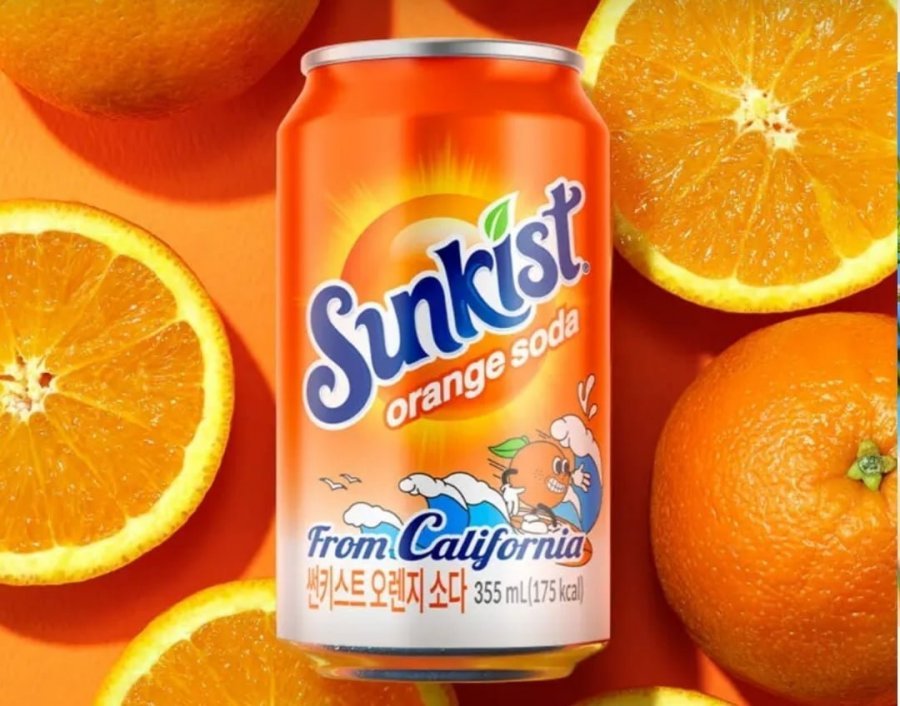 썬키스트 오렌지 소다, 190ml, 30개 (8,600)