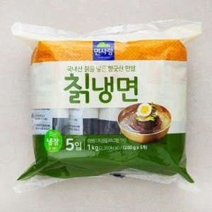 면사랑 냉장 칡냉면 사리 5입 (1kg x 1개)
