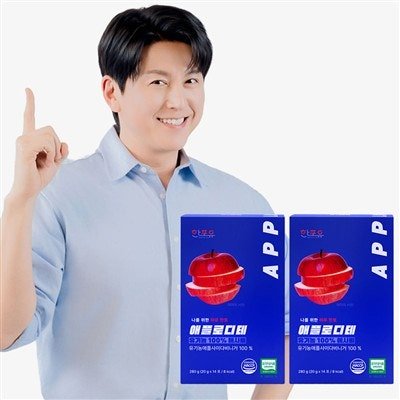 한포유 유기농 애사비 애플사이다비니거 20g X 280ml, 2개