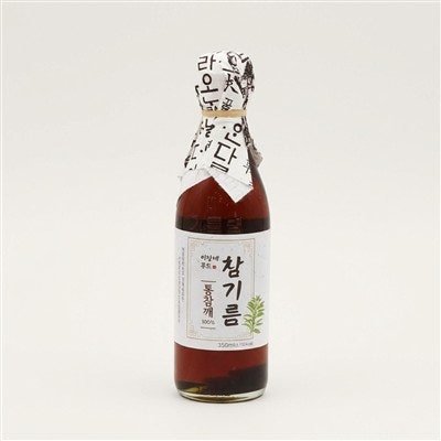 전통압착 통참기름, 350ml, 4개
