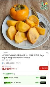 가정용 햇 단감 10kg