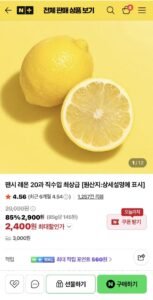 팬시 레몬 20과