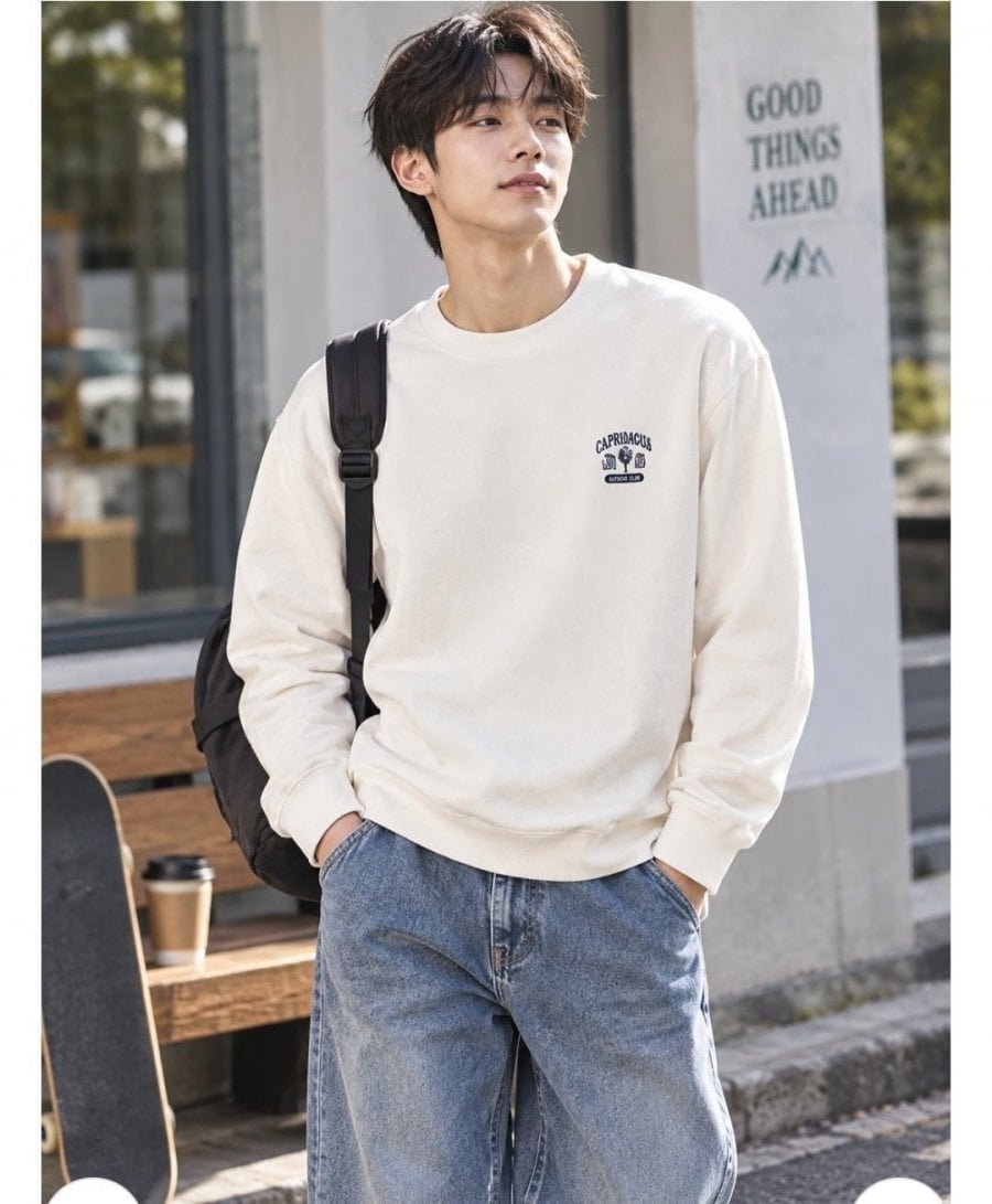 지오지아 라운드 긴팔티 / 맨투맨 9종 택1